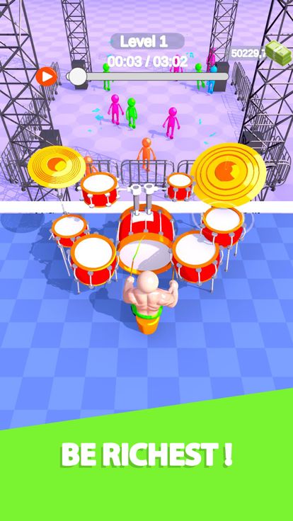 Stickman Drummer游戏截图