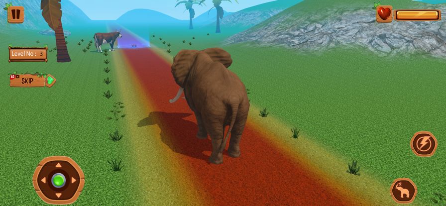 Scary Elephant Animal Wildlife游戏截图