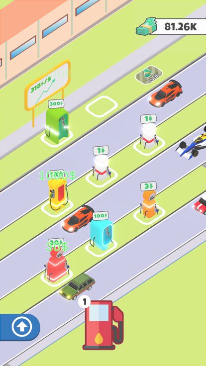 Gas Station Merge游戏截图