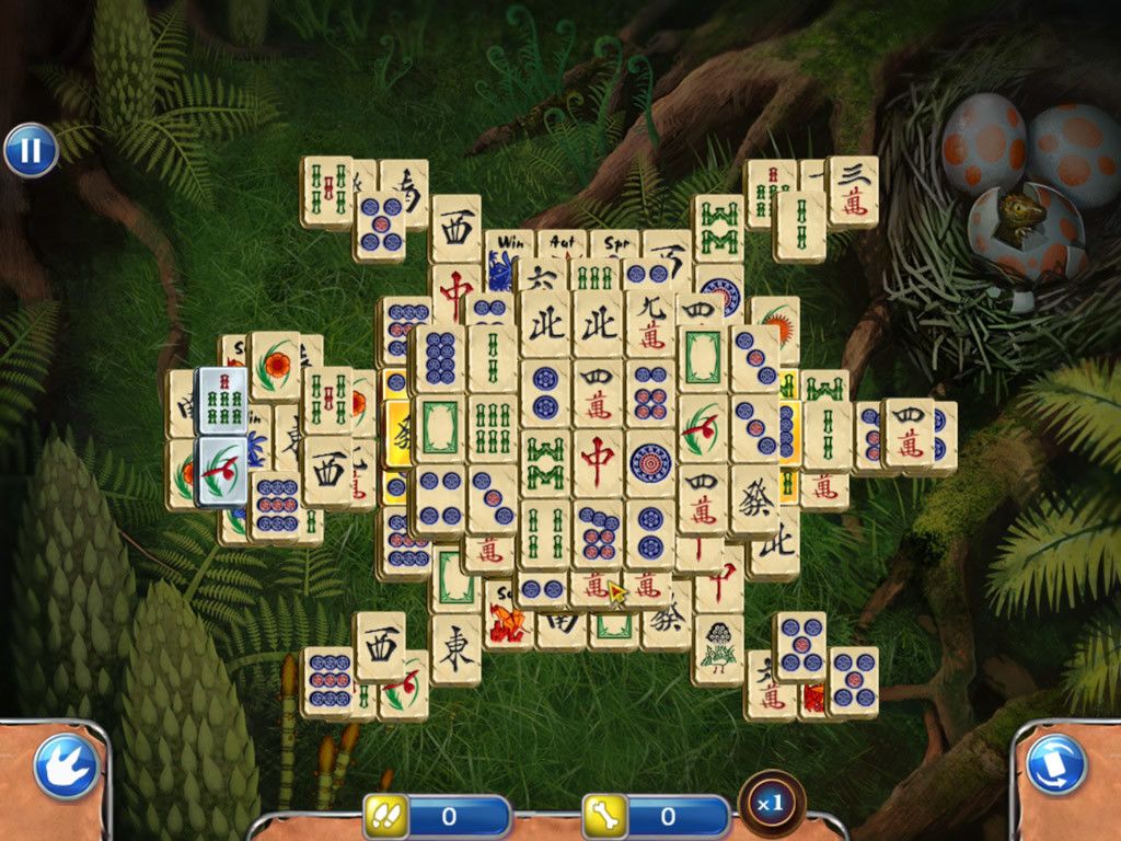 Jurassic mahjong游戏截图