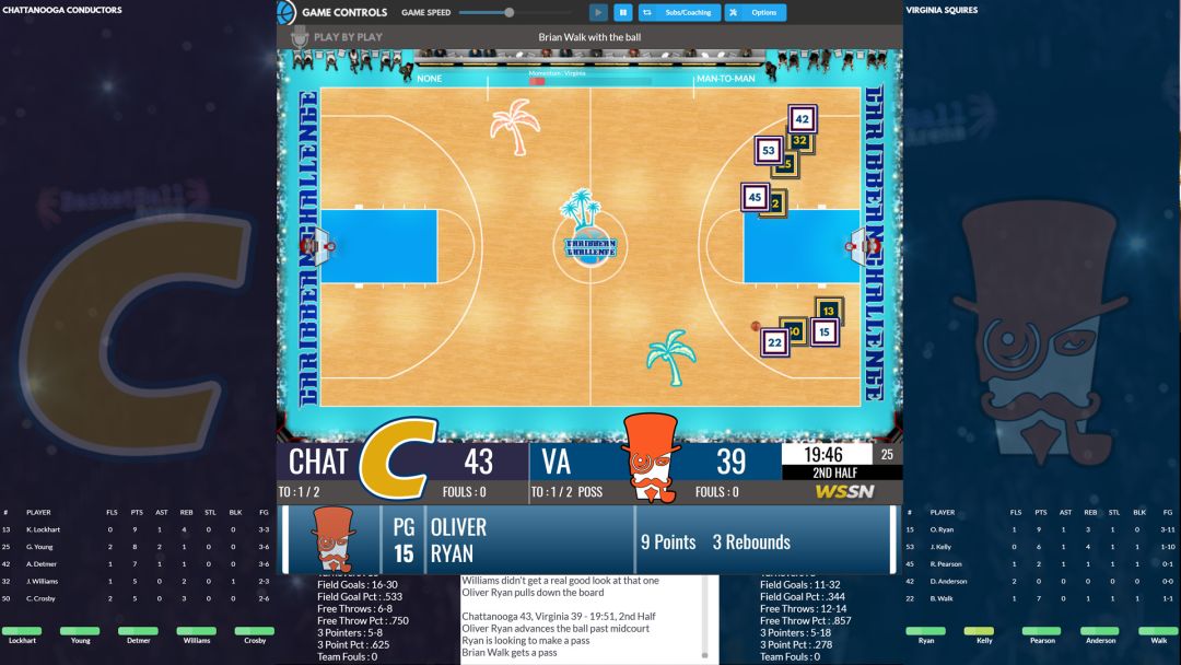 Draft Day Sports: College Basketball 2020游戏截图