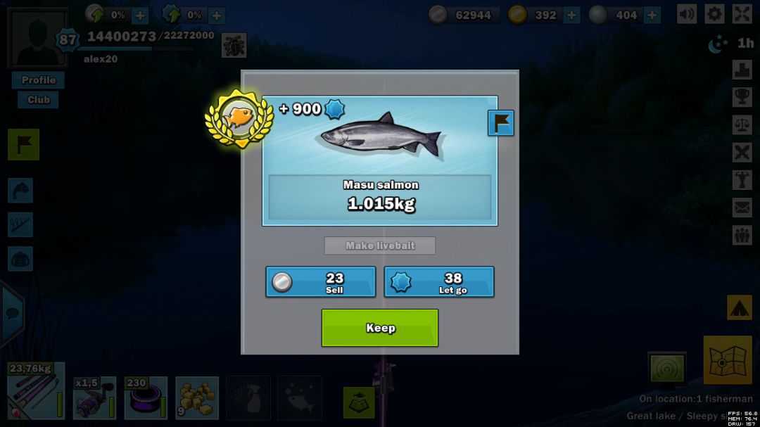 Just Fishing游戏截图