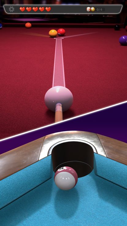 Billiards 3D King游戏截图