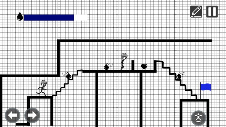 Stickman Dash : Draw The Line游戏截图