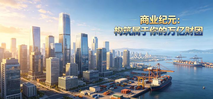 商业纪元：构筑属于你的万亿财团 封面