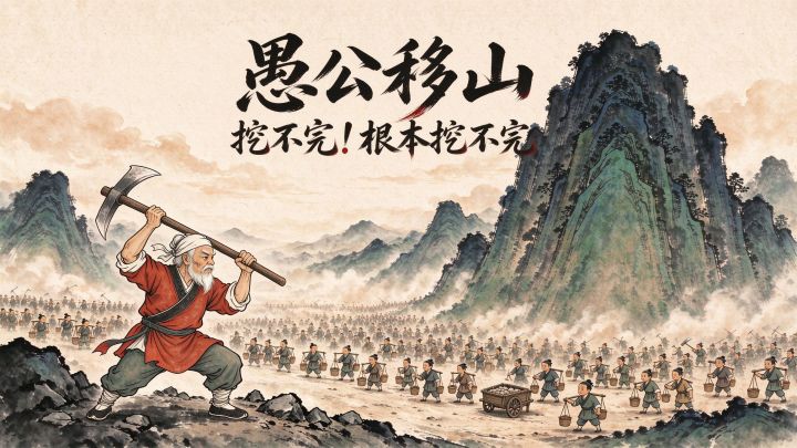 愚公移山:挖不完!根本挖不完 封面