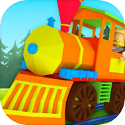 3D 玩具火车-免费孩子火车游戏icon