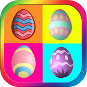 Easter Egg Matching Game : Learning Preschoolicon