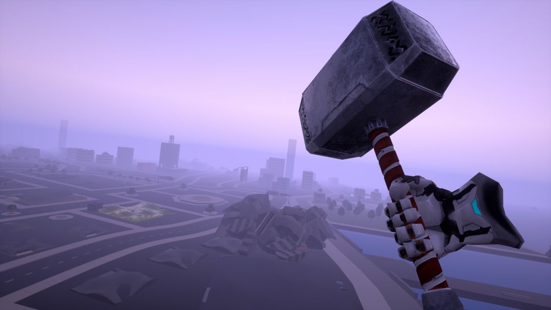 VRobot: VR Giant Robot Destruction Simulator游戏截图