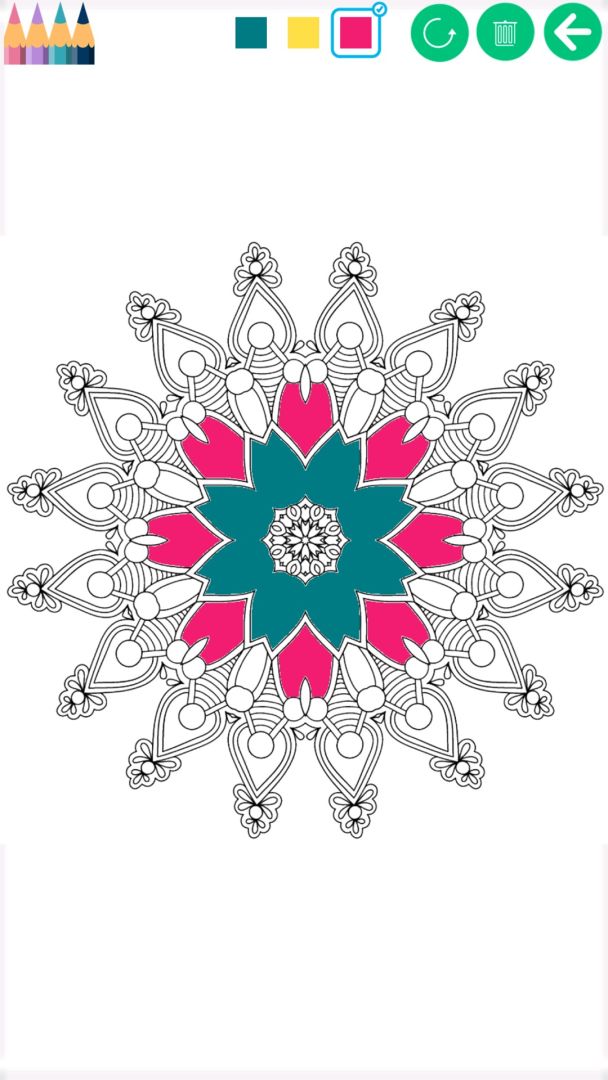 疯狂填色绘本(Colorly)-秘密花园着色书laker游戏截图