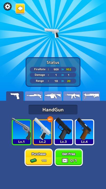 Gun Collect March: Shooting游戏截图