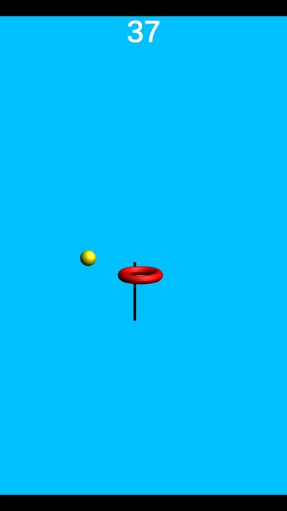 Flappy Ball Dunk游戏截图