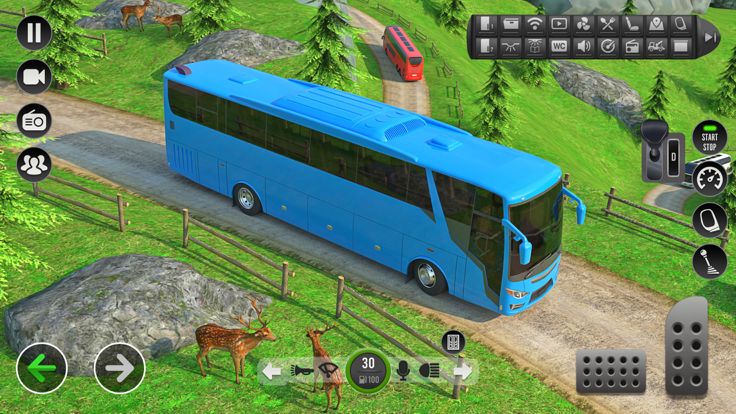 #1 bus driving sim games pro +游戏截图