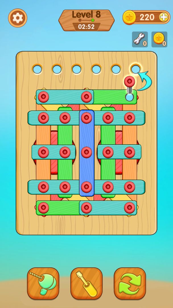 打螺丝游戏截图