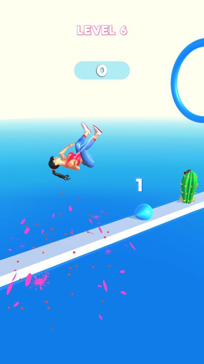 Bouncy Flip Girl游戏截图