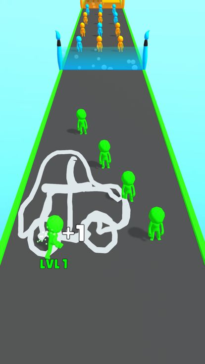 Draw to Level Up游戏截图