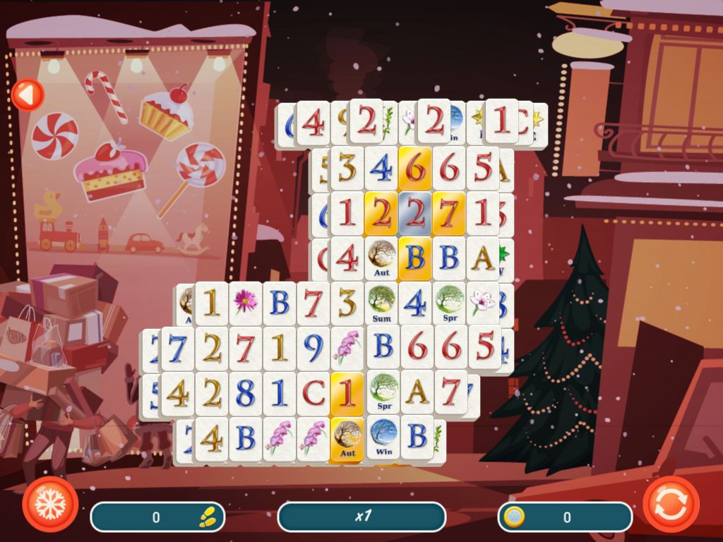 Christmas Mahjong 2游戏截图