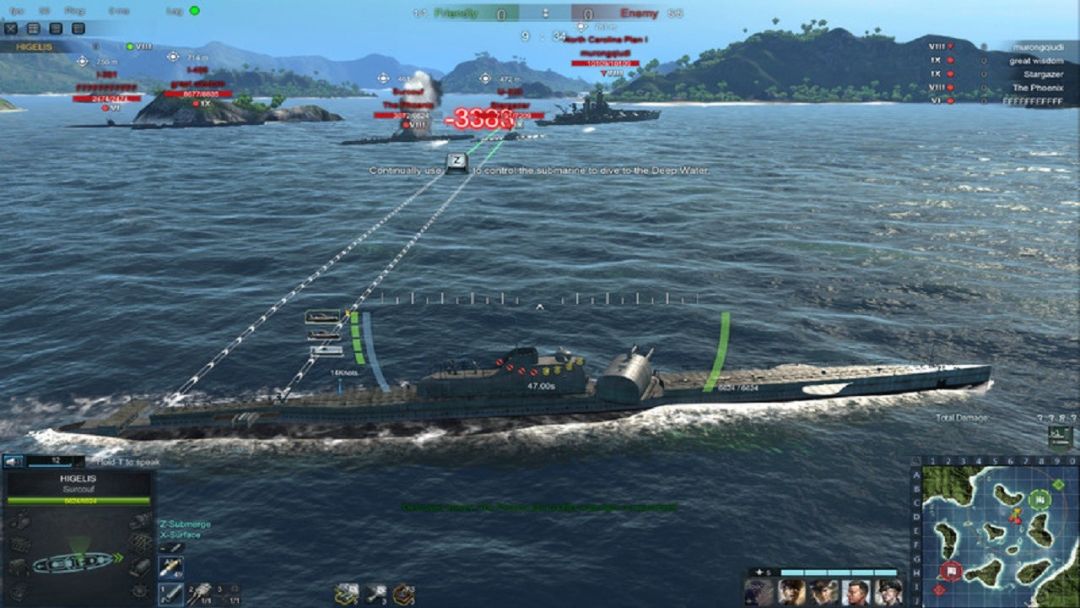Steel Ocean: Wolves of Deep Sea游戏截图