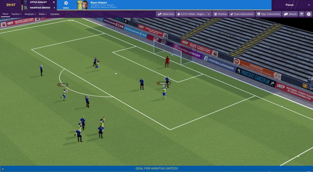 Football Manager 2019: The Hashtag United Challenge游戏截图