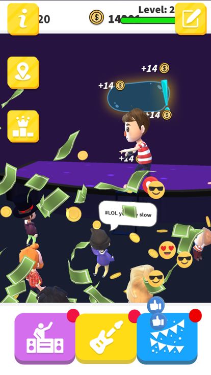 Idle rock band游戏截图