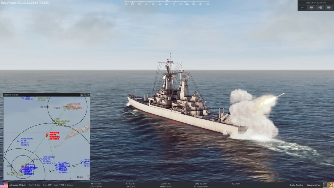 Sea Power : Naval Combat in the Missile Age游戏截图