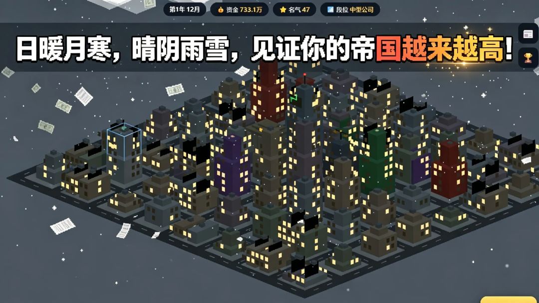 建立你的游戏帝国!游戏截图