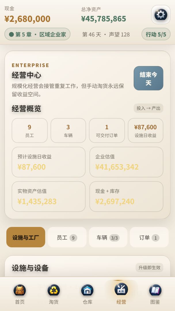 我靠捡废品成为首富游戏截图