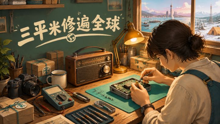 三平米修遍全球 封面