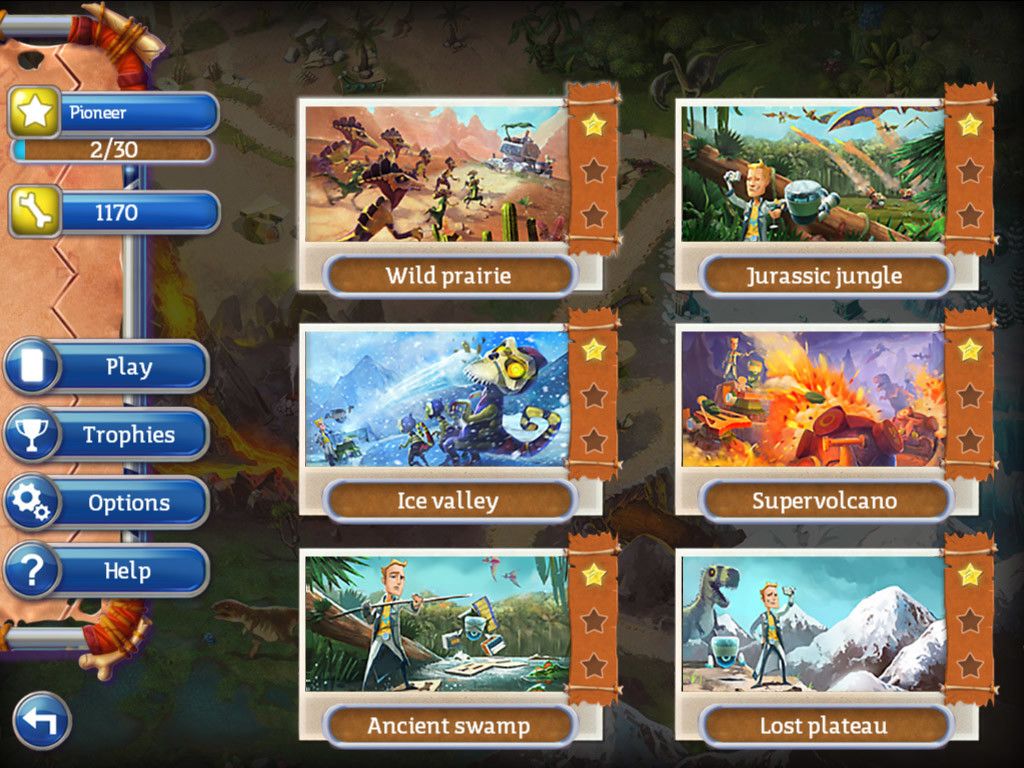 Jurassic mahjong游戏截图