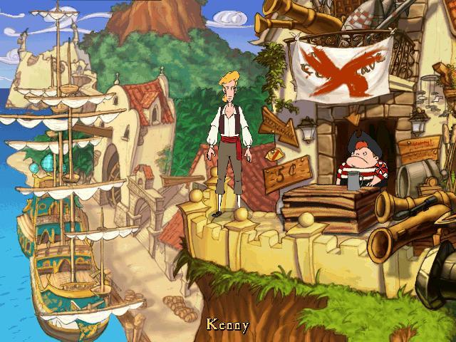 The Curse of Monkey Island游戏截图