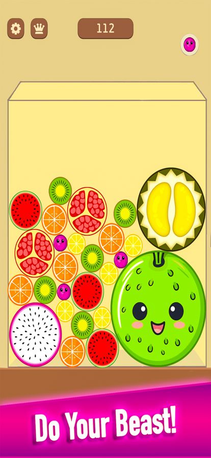 Watermelon Fruit Merge Game游戏截图