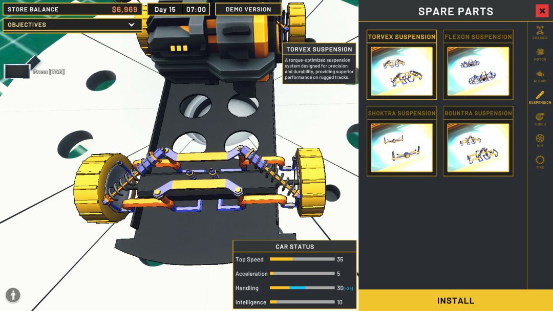 Mini Racer Car Shop Simulator - Prologue游戏截图