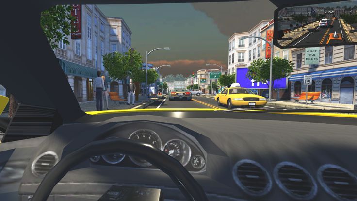 Taxi Simulator City Car Driver游戏截图
