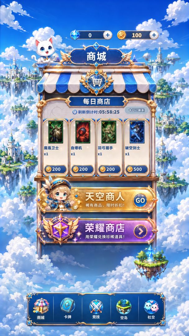 天空之城游戏截图