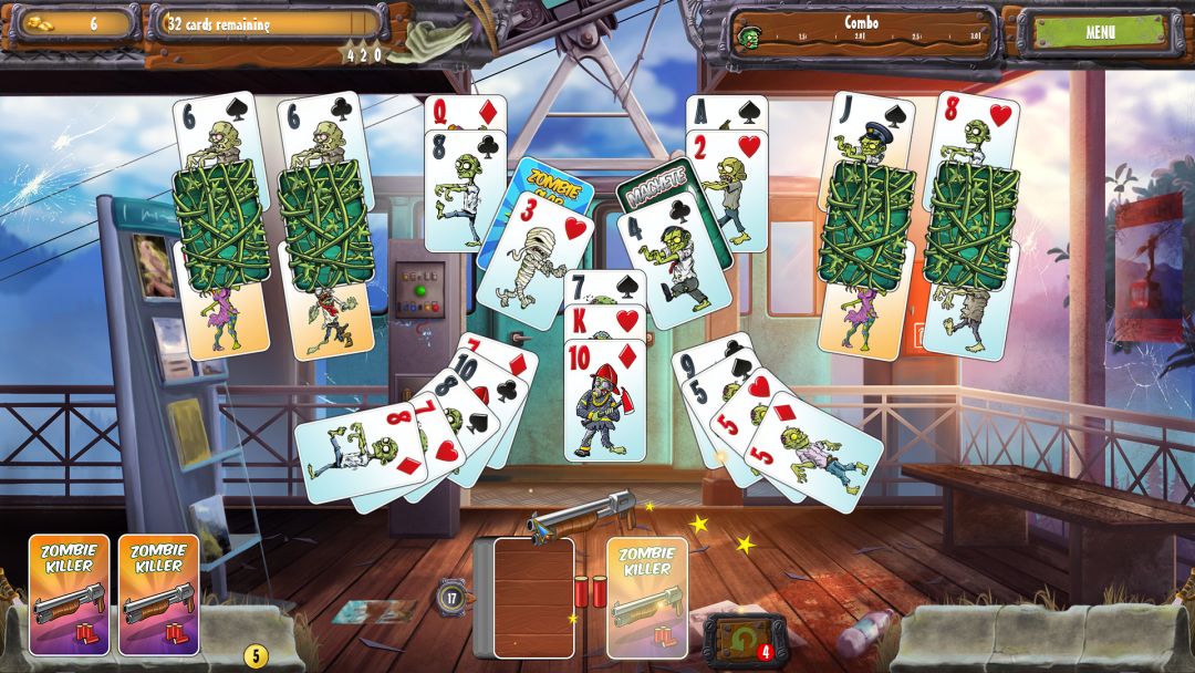 Zombie Solitaire 2 Chapter 2游戏截图