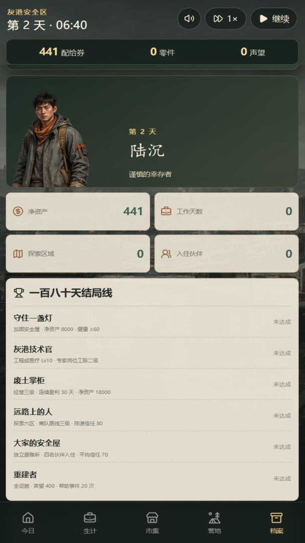 末日生活模拟器游戏截图