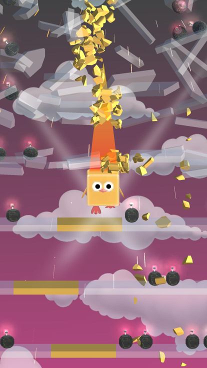 小鸟跑酷 - 愤怒的小鸡模拟器游戏截图