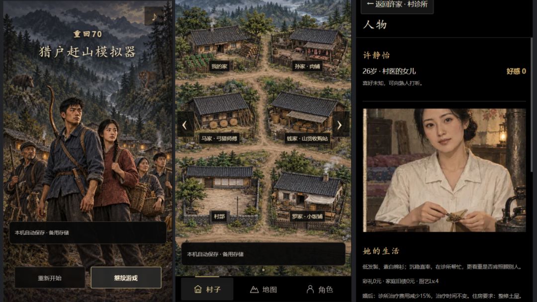 重回70:猎户赶山模拟器游戏截图