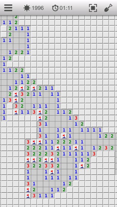 扫雷巨无霸：完整经典悔棋挖地雷游戏截图