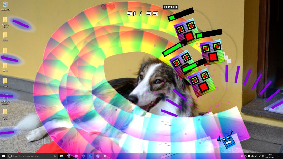 CPU Invaders游戏截图