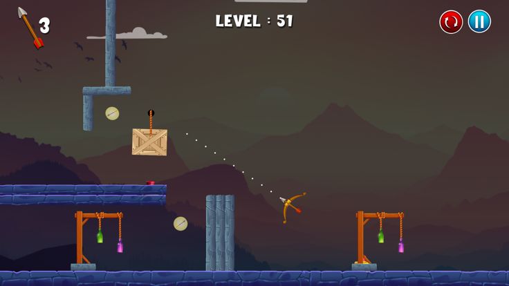 瓶子射击游戏游戏截图