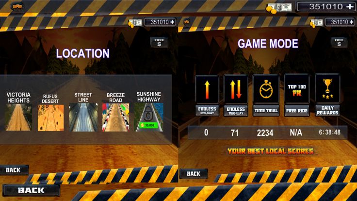 怪物卡车司机:高速公路交通流道游戏截图