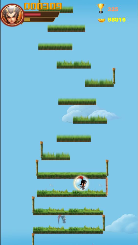 跳跃三国游戏截图
