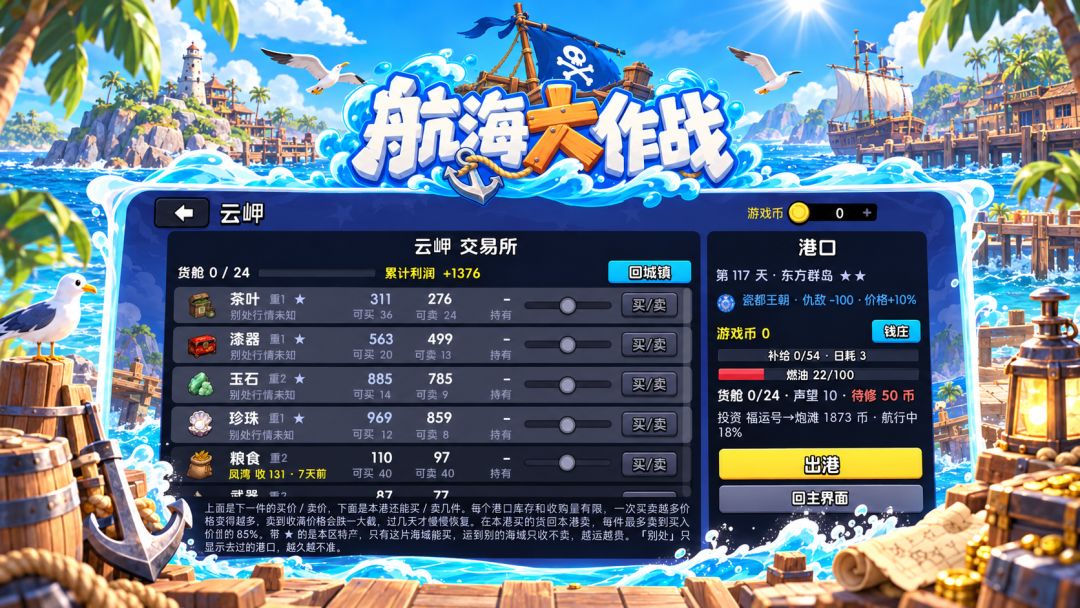 航海大作战游戏截图