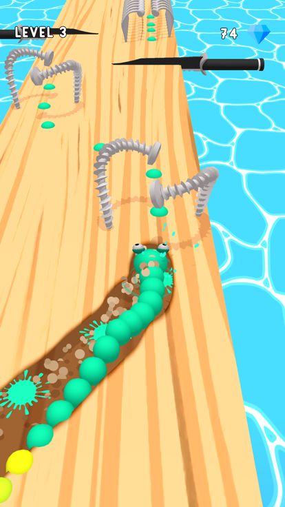 Wood Worm Master游戏截图