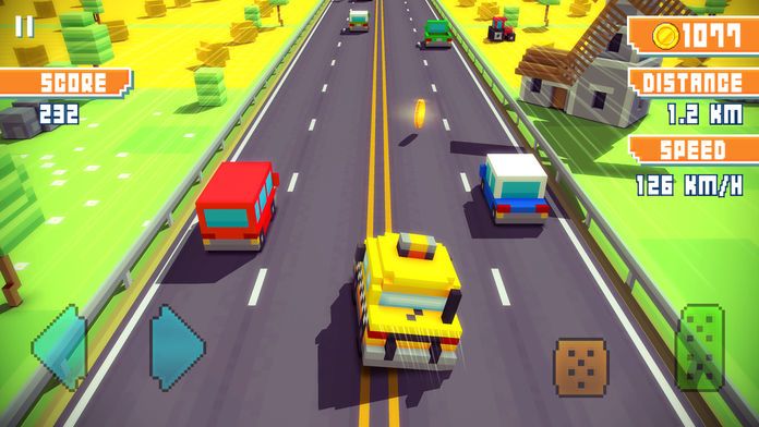 Blocky Highway游戏截图