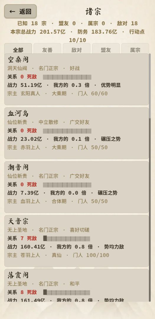 仙门模拟器游戏截图