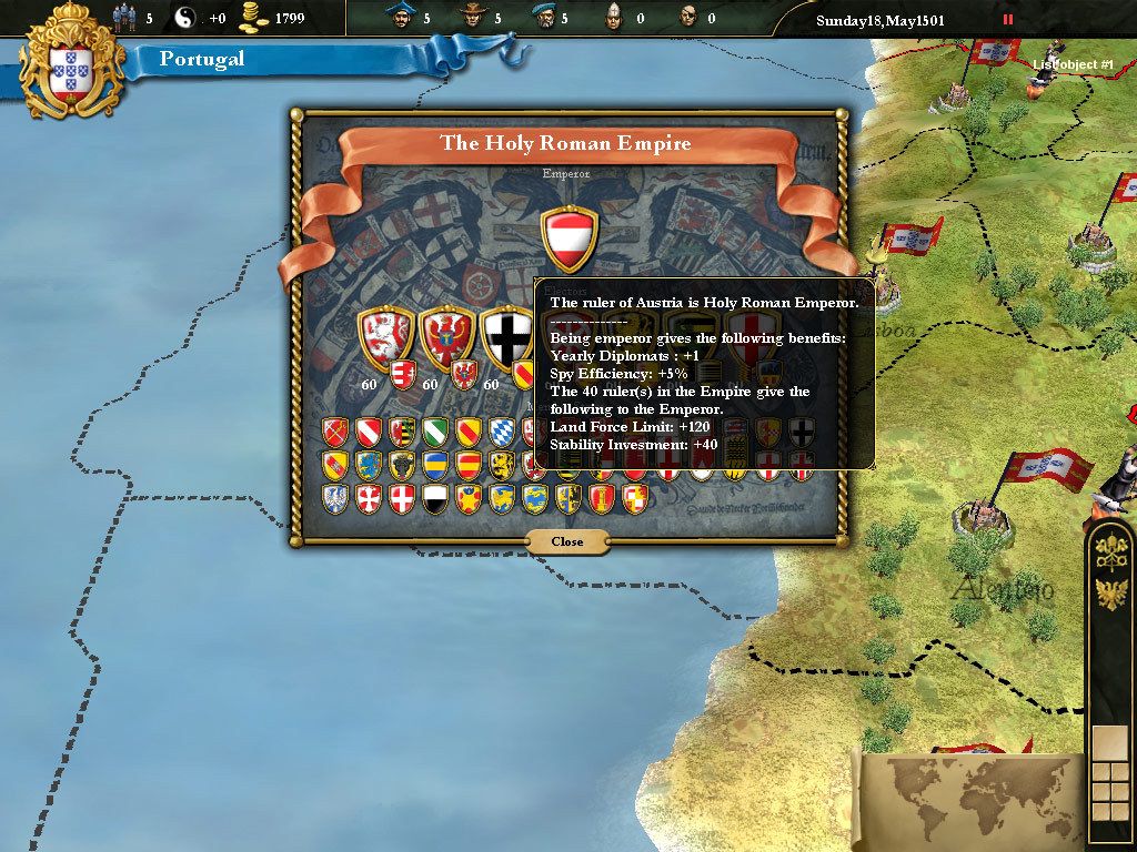 Europa Universalis III Complete游戏截图