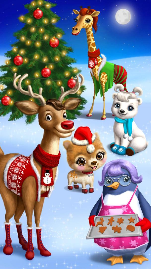 Christmas Animal Hair Salon游戏截图