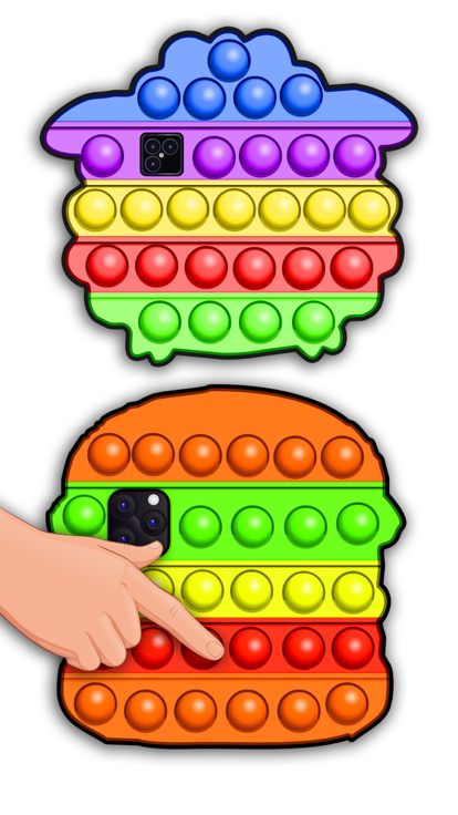 手机壳泡泡爆破游戏截图